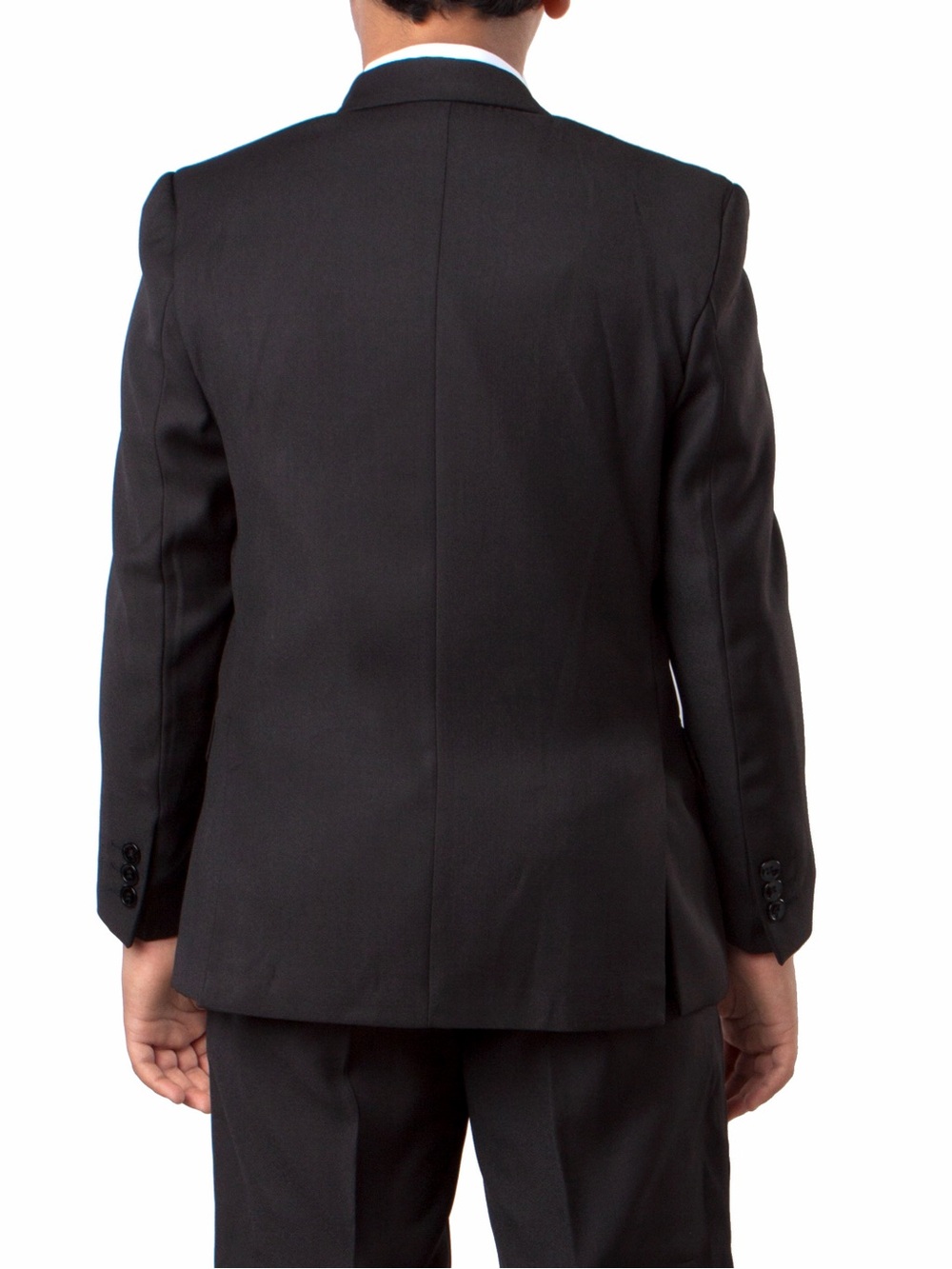 Men's Black Tailored Suit Jacket - Sleek Formal Blazer